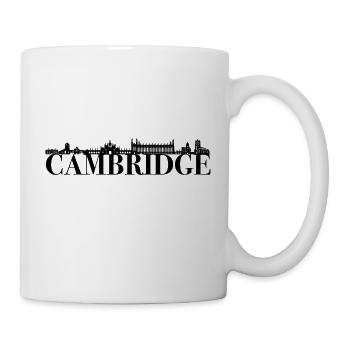 Cambridge Skyline Britain Gift Idea You love - Mug - white - Right