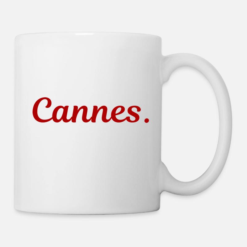 Cannes - Mug blanc - blanc