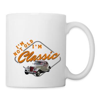 I’m Not Old I’m Classic Funny Car Graphic - Mens - Mug blanc - blanc - Droite