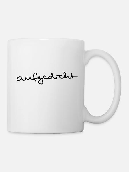 aufgedreht Gleitschirm Paragliding - Tasse - Weiß