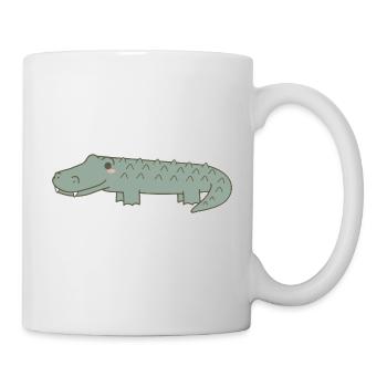 Crocodile - Mug blanc - blanc - Droite