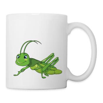 Sauterelle - Mug blanc - blanc - Droite