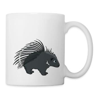 Porcupine - Mug - white - Right