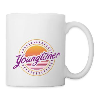 Youngtimer retro by The Manzanita´s - Tasse - Weiß - Rechts