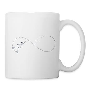 Ice skating - Mug - white - Right