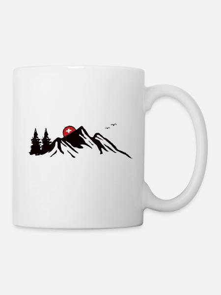 Schweiz Schweizerdeutsch Schweizer Südtirol - Tasse - Weiß