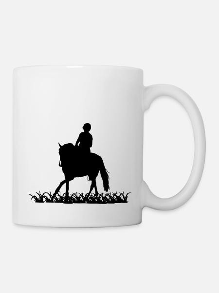 Pferd - Tasse - Weiß