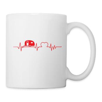 Fun Camping CAMPING ECG Caravan Motorhome - Mug - white - Right