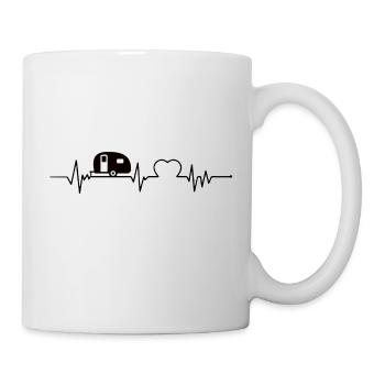 Fun Camping CAMPING ECG Caravan Motorhome - Mug - white - Right