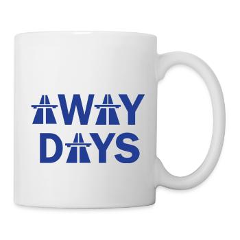 Away Days Football - Mug - white - Right