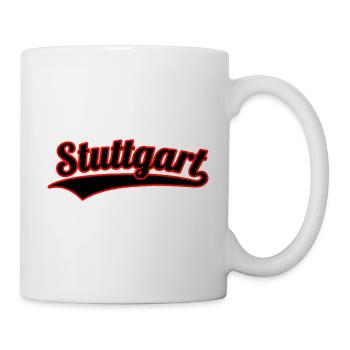 Lettrage Stuttgart Sport - Mug blanc - blanc - Droite
