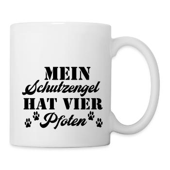 Mein Schutzengel - Tasse - Weiß - Rechts