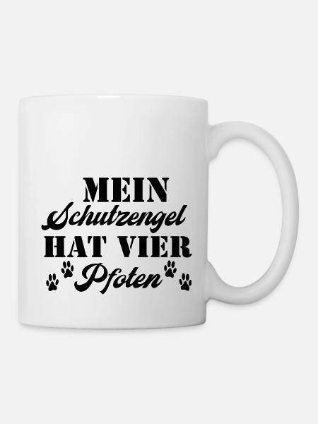 Mein Schutzengel - Tasse - Weiß