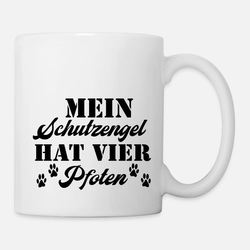 Mein Schutzengel - Tasse - Weiß