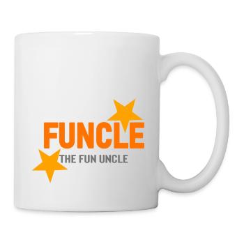 funcle the fun uncle - Tasse - Weiß - Rechts
