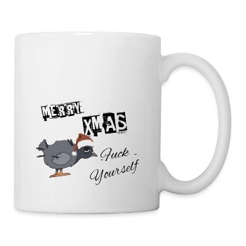Ugly Merry xmas - Tasse - Weiß - Rechts
