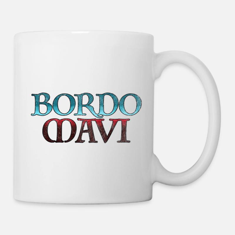 Bordo Mavi Logo - Tasse - Weiß