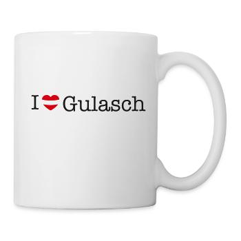 I love goulash - Mug - white - Right
