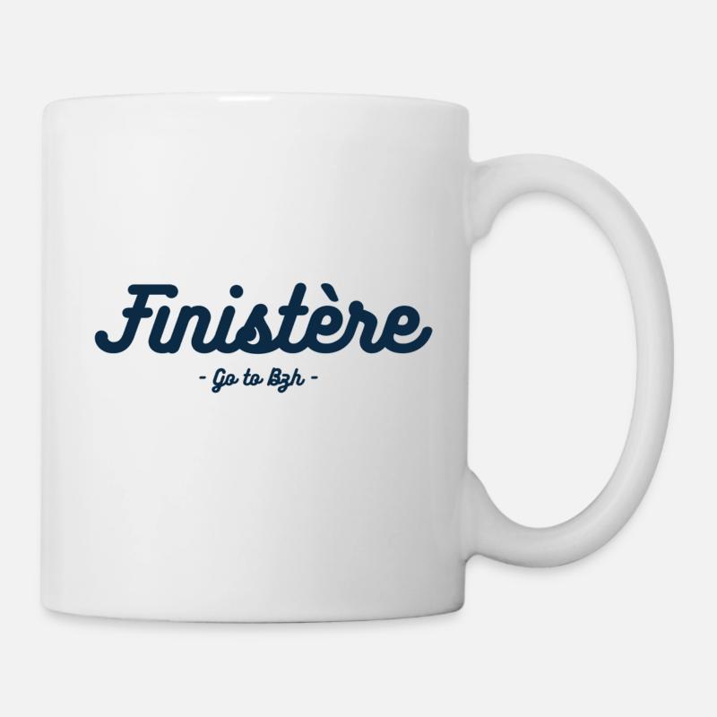 Finistère - Mug blanc - blanc