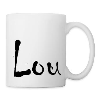lou - Tasse - Weiß - Rechts