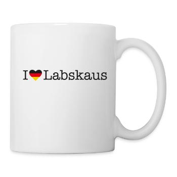 I love Labskaus - Tasse - Weiß - Rechts