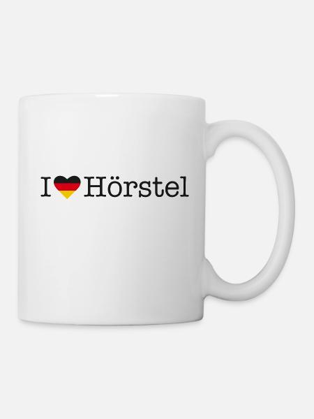 I love Hörstel - Tasse - Weiß
