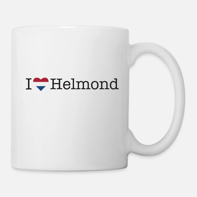 I love Helmond - Tasse - Weiß
