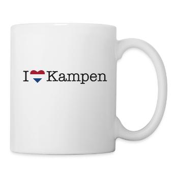 I love Kampen - Tasse - Weiß - Rechts