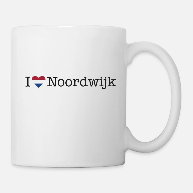 J’adore Noordwijk - Mug blanc - blanc