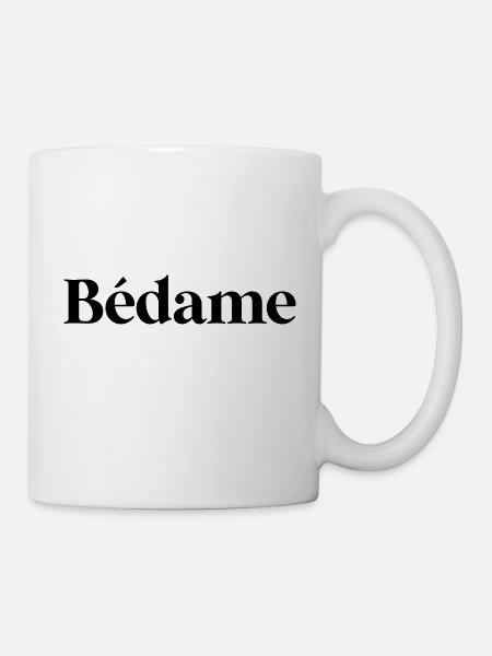 Bedame - Mug blanc - blanc