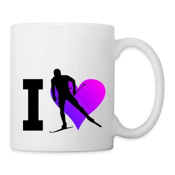 Men's Cross-Country Skating Skating Classic - Mug - white - Right