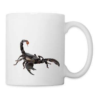 Skorpion - Tasse - Weiß - Rechts