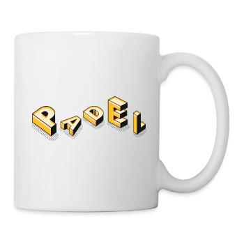 Padel - Cadeau pour amateur de padel - Mug blanc - blanc - Droite