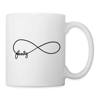 Famille 4 ever - Mug blanc - blanc - Droite