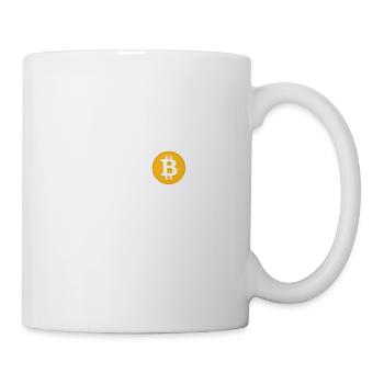 Bitcoin Logo - Crypto Fan - Cryptocurrency Bitcoin - Mug - white - Right