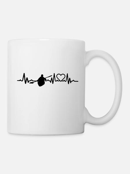 Canoeing - Mug - white