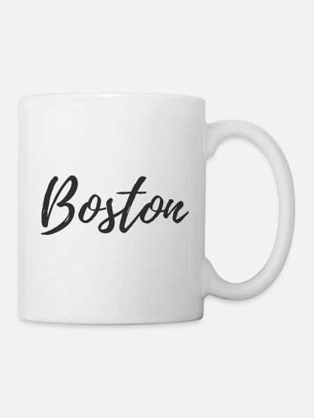 Boston - Tasse - Weiß