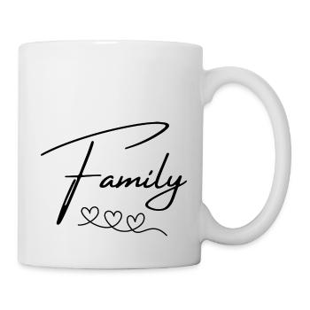 Family - Tasse - Weiß - Rechts