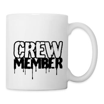 CREW MEMBER - Mug - white - Right