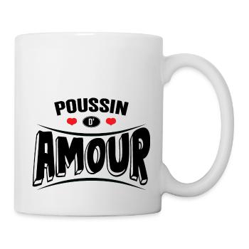Poussin d'amour - Mug blanc - blanc - Droite
