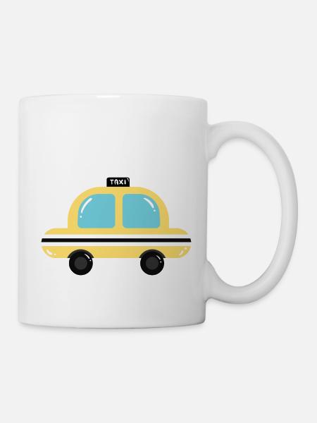 Taxi - Taza - blanco