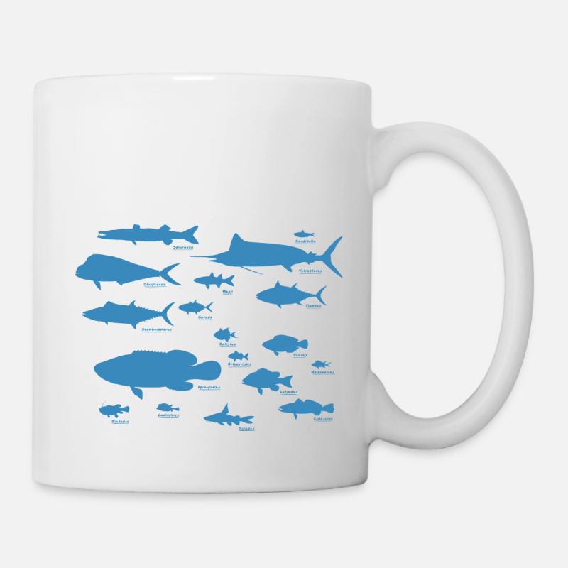 Marine Fish 01 - Mug - white