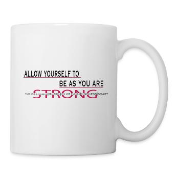 YouAreBeautiful - Tasse - Weiß - Rechts
