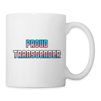 Proud Transgender LGBTQ CSD Gift Idea - Mug - white - Right