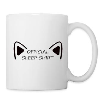 Cat - Chemise de sommeil officielle - Mug blanc - blanc - Droite