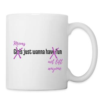 Les mamans veulent juste ne soulever personne - Mug blanc - blanc - Droite