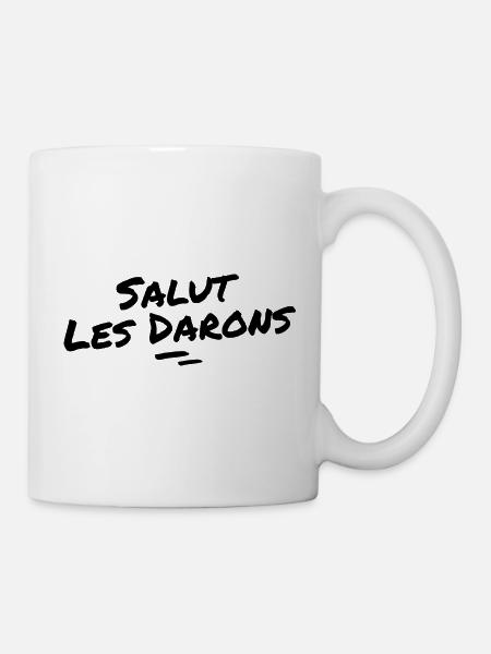 salut les darons - Mug blanc - blanc
