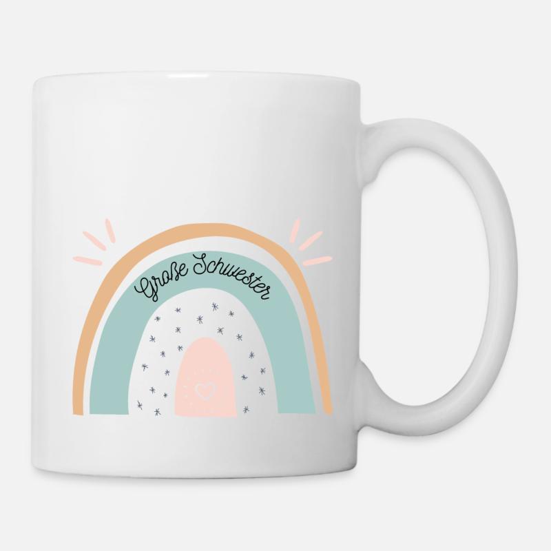 Große Schwester - Tasse - Weiß