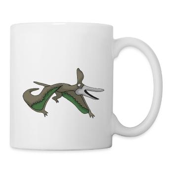Flugsaurier 2 - Tasse - Weiß - Rechts