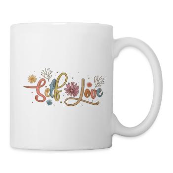 Self-Love Inspiration Energy Gift - Mug - white - Right